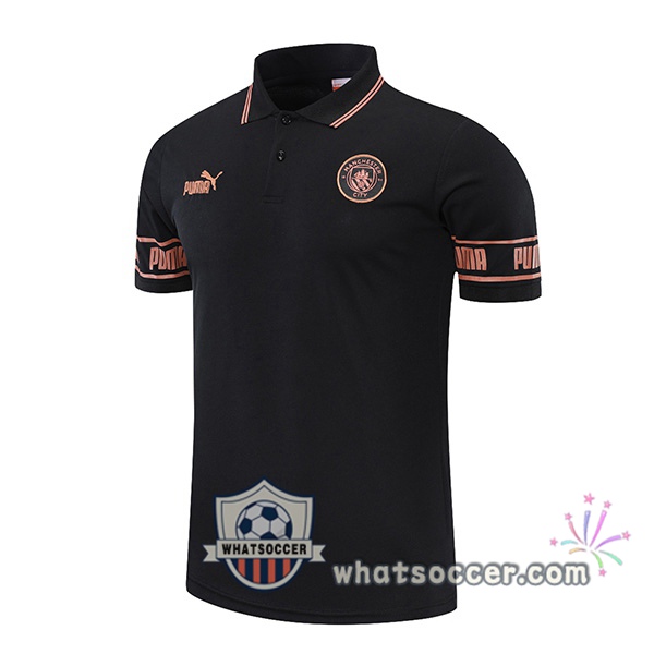 Training Polo Manchester City Black 2021-2022