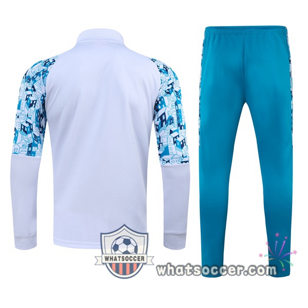 Marseille OM White Training Jacket 2021-2022