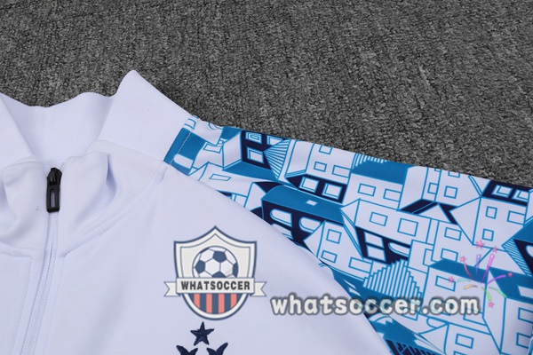 Marseille OM White Training Jacket 2021-2022