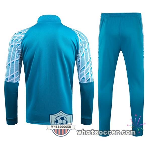Marseille OM Blue Training Jacket 2021-2022