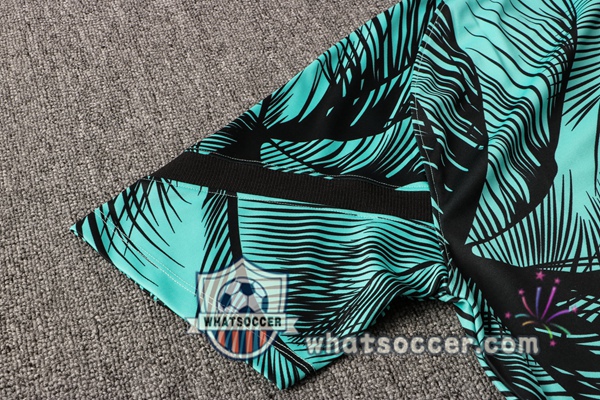 Training Polo FC Barcelona + Pants Green 2021-2022