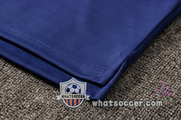 Training Polo FC Barcelona + Pants Blue 2021-2022