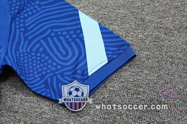 Training Polo FC Chelsea + Pants Blue 2021-2022