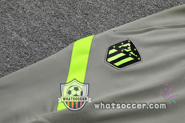 Training Polo Atletico Madrid + Pants Black Gray 2021-2022