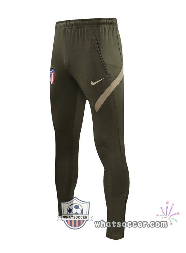 Training Polo Atletico Madrid + Pants Dark Green 2021-2022