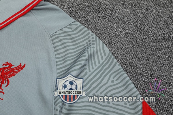 Training Polo FC Liverpool + Pants Gray 2021-2022