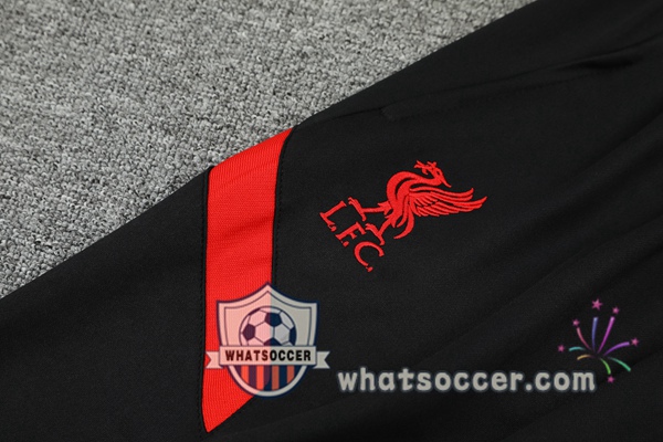 Training Polo FC Liverpool + Pants White Gray Red 2021-2022