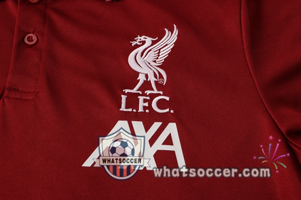 Training Polo FC Liverpool + Pants Red 2021-2022
