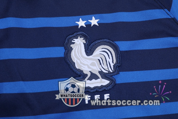 Training Polo France + Pants Blue 2021-2022