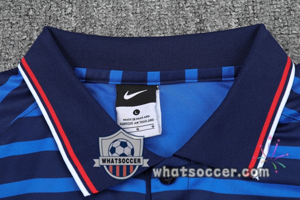 Training Polo France + Pants Blue 2021-2022