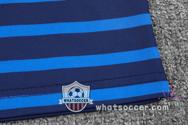 Training Polo France + Pants Blue 2021-2022