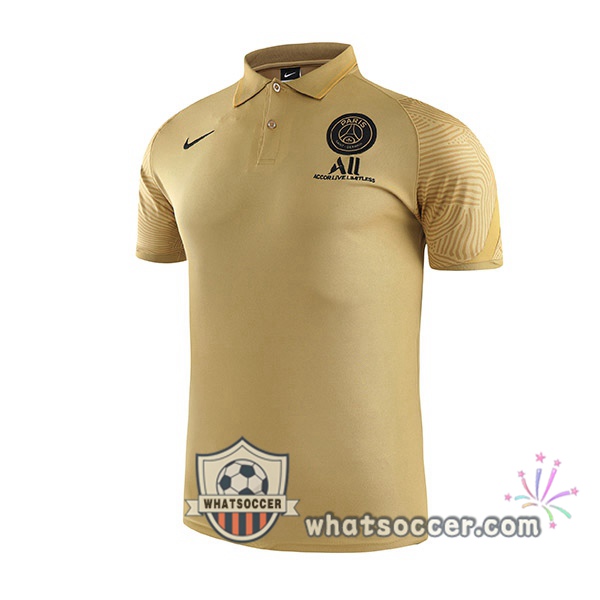 Training Polo Paris PSG Yellow 2021-2022