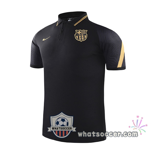 Training Polo FC Barcelona Black 2021-2022