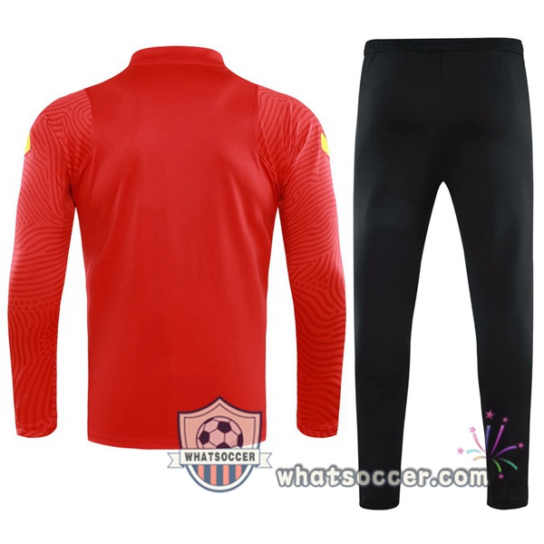 AS Roma Red Tracksuit 2021-2022