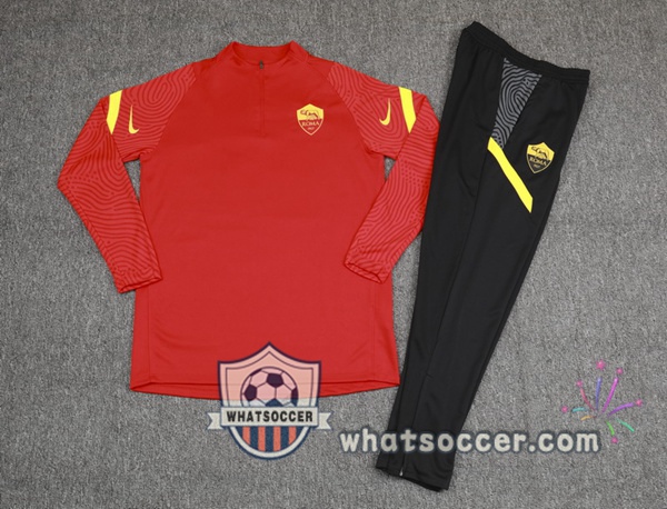 AS Roma Red Tracksuit 2021-2022