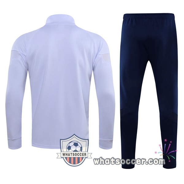 Paris PSG White Training Jacket 2021-2022