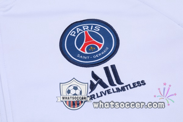 Paris PSG White Training Jacket 2021-2022