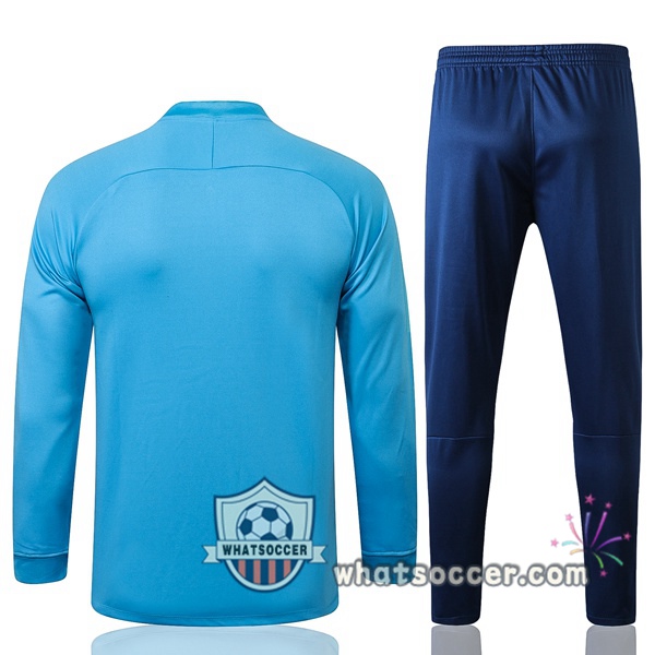 FC Barcelona Light Blue Training Jacket 2021-2022