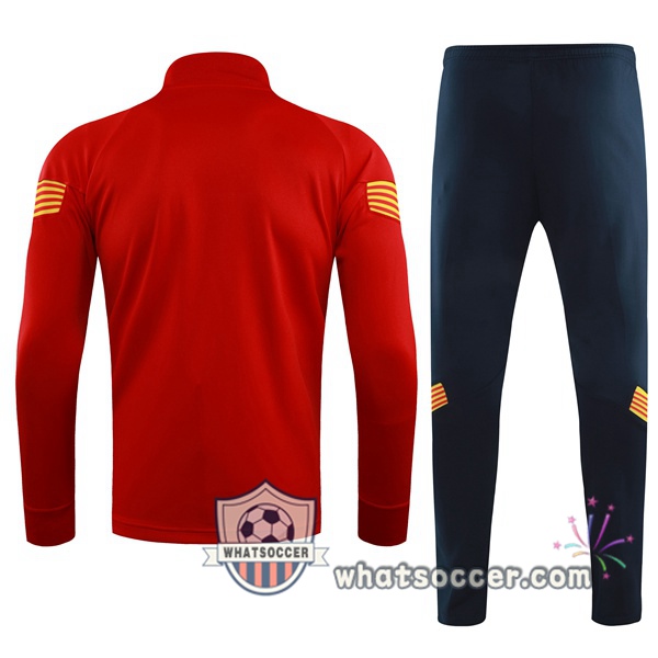 FC Barcelona Red Training Jacket 2021-2022