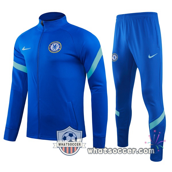 FC Chelsea Blue Training Jacket 2021-2022