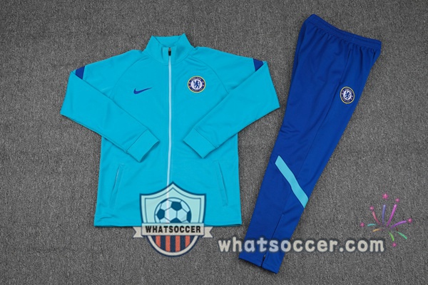 FC Chelsea Light Blue Training Jacket 2021-2022