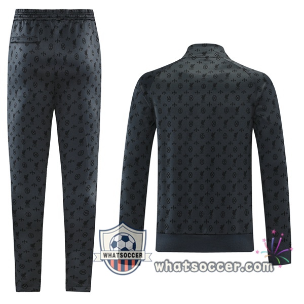FC Liverpool Black Training Jacket 2021-2022