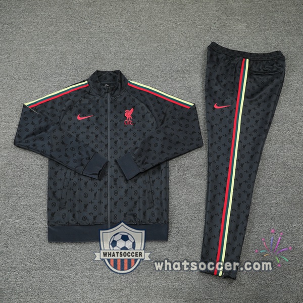 FC Liverpool Black Training Jacket 2021-2022