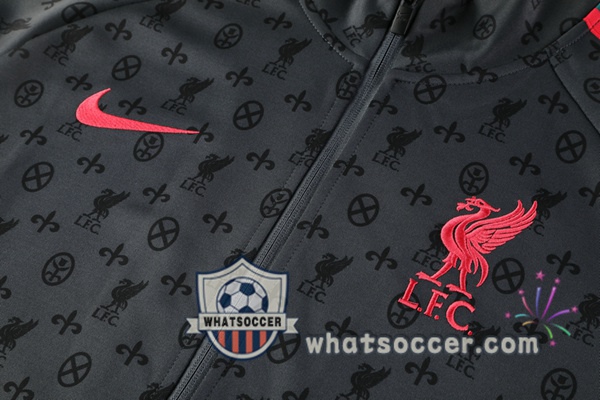FC Liverpool Black Training Jacket 2021-2022