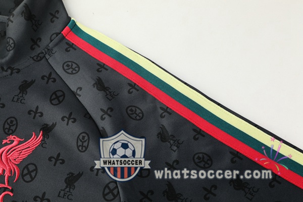 FC Liverpool Black Training Jacket 2021-2022
