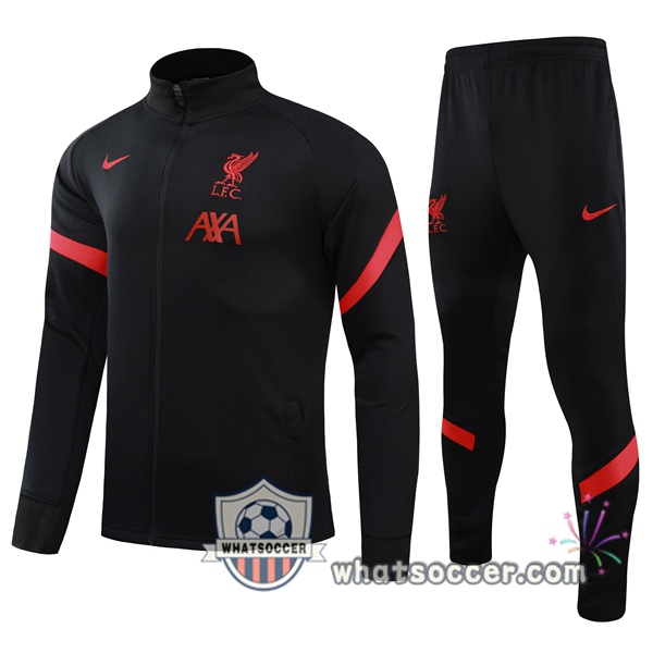 FC Liverpool Black Training Jacket 2021-2022