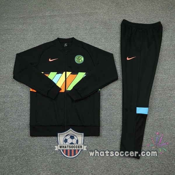 Inter Milan Black Training Jacket 2021-2022
