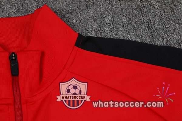 Atletico Madrid Red Black Training Jacket 2021-2022