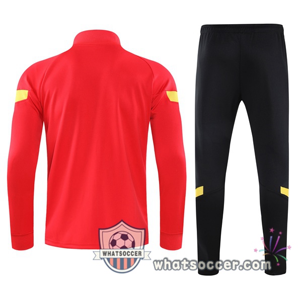 AS Roma Red Training Jacket 2021-2022