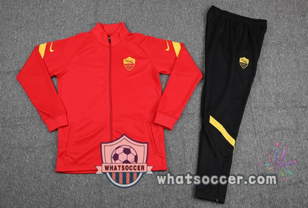 AS Roma Red Training Jacket 2021-2022