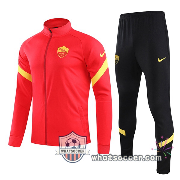 AS Roma Red Training Jacket 2021-2022