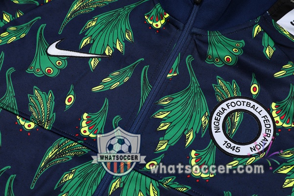 Nigeria Black Green Training Jacket 2021-2022
