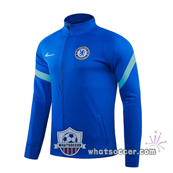 FC Chelsea Blue Soccer Jacket 2021-2022