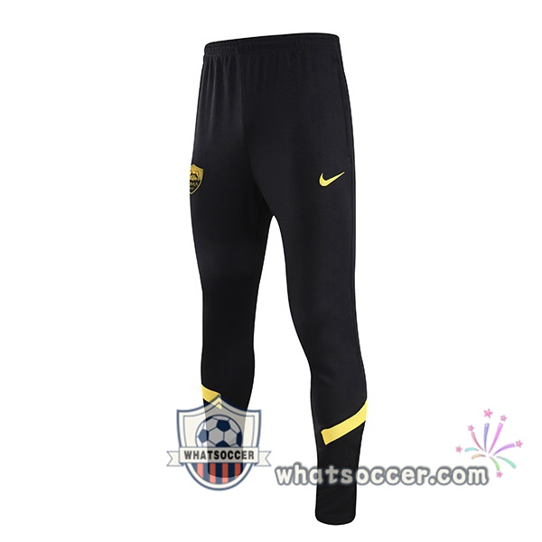 AS Roma Black Soccer Pants 2021-2022