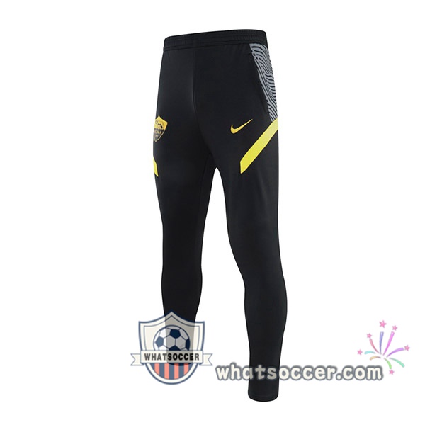 AS Roma Black Soccer Pants 2021-2022