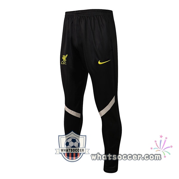 FC Liverpool Black Soccer Pants 2021-2022