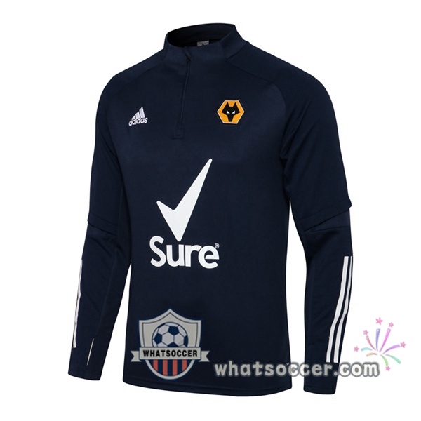 Wolves Blue Royal Soccer Sweater 2021-2022
