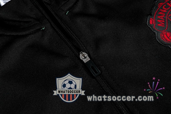 Manchester United Black Tracksuit 2021-2022