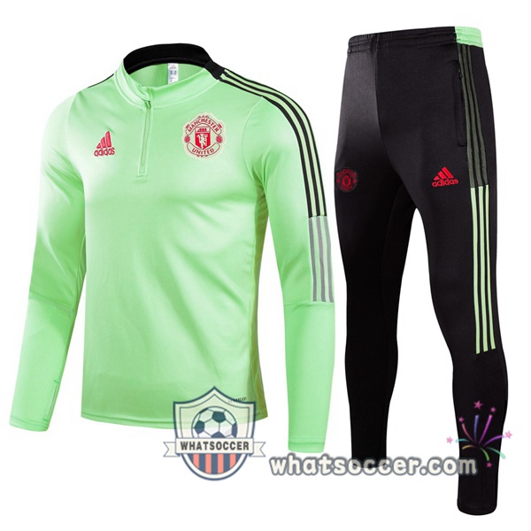 Manchester United Green Tracksuit 2021-2022