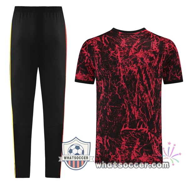 Spain Training T-Shirts + Pants Red 2021-2022