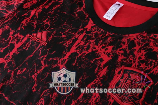 Spain Training T-Shirts + Pants Red 2021-2022
