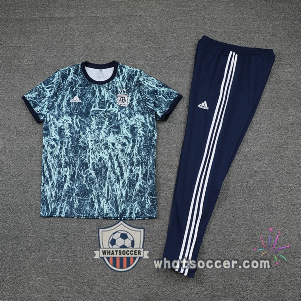 Argentina Training T-Shirts + Pants Blue 2021-2022
