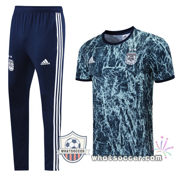 Argentina Training T-Shirts + Pants Blue 2021-2022