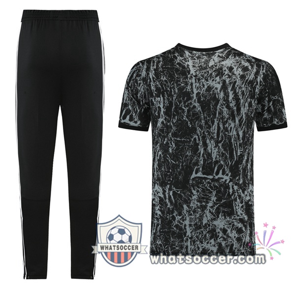 Germany Training T-Shirts + Pants Black 2021-2022