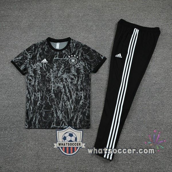 Germany Training T-Shirts + Pants Black 2021-2022