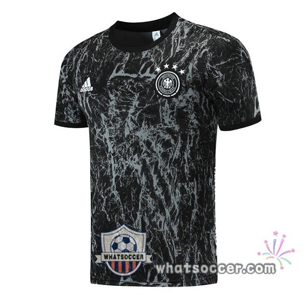 Germany Black Training T-Shirts 2021-2022